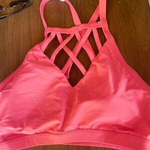 Crisscross bikini top